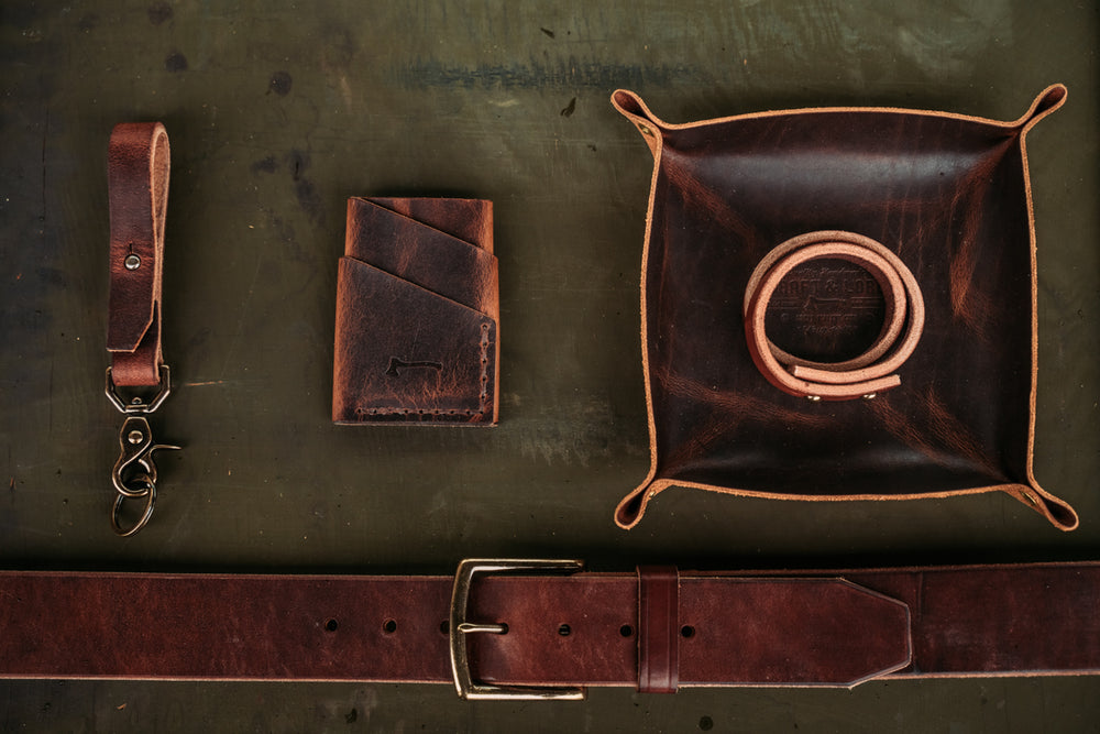 Rustic Kit Bundle Everyday Carry Leather Goods Accessories – Craft and Lore